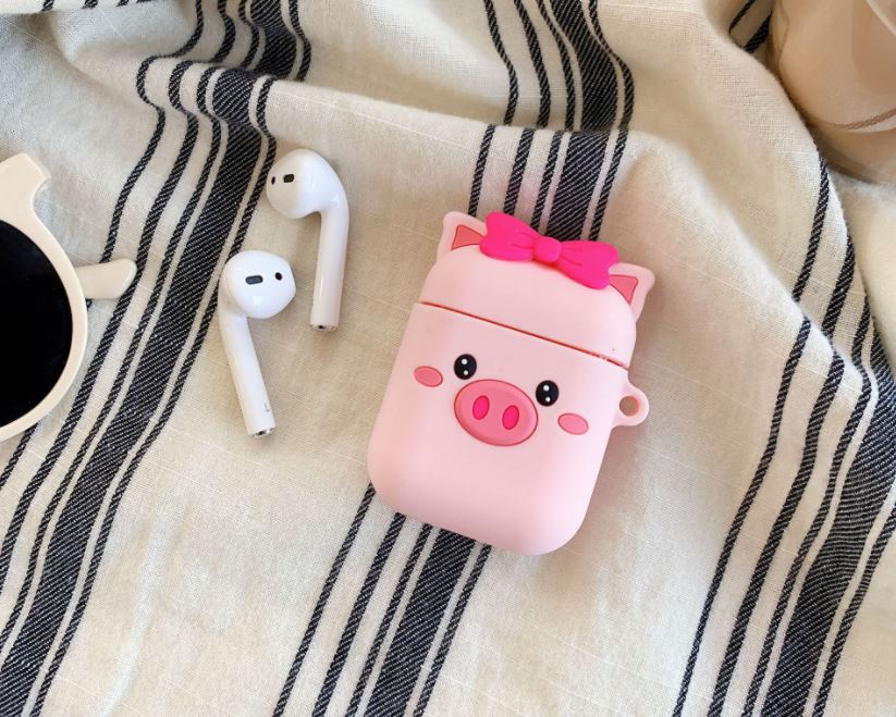 Case bảo vệ đựng tai nghe Air1/Air 2/ i11/ i12/i16pro/i18/i200 siêu kute, Vỏ ốp Tai Nghe Airpods 2