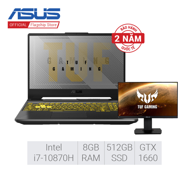 Bảng giá Laptop ASUS TUF Gaming F15 FX506LU-HN138T  i7-10870H  8GB  512GB SSD  VGA GTX 1660Ti 6GB  15.6 FHD 144Hz  Win 10 Phong Vũ