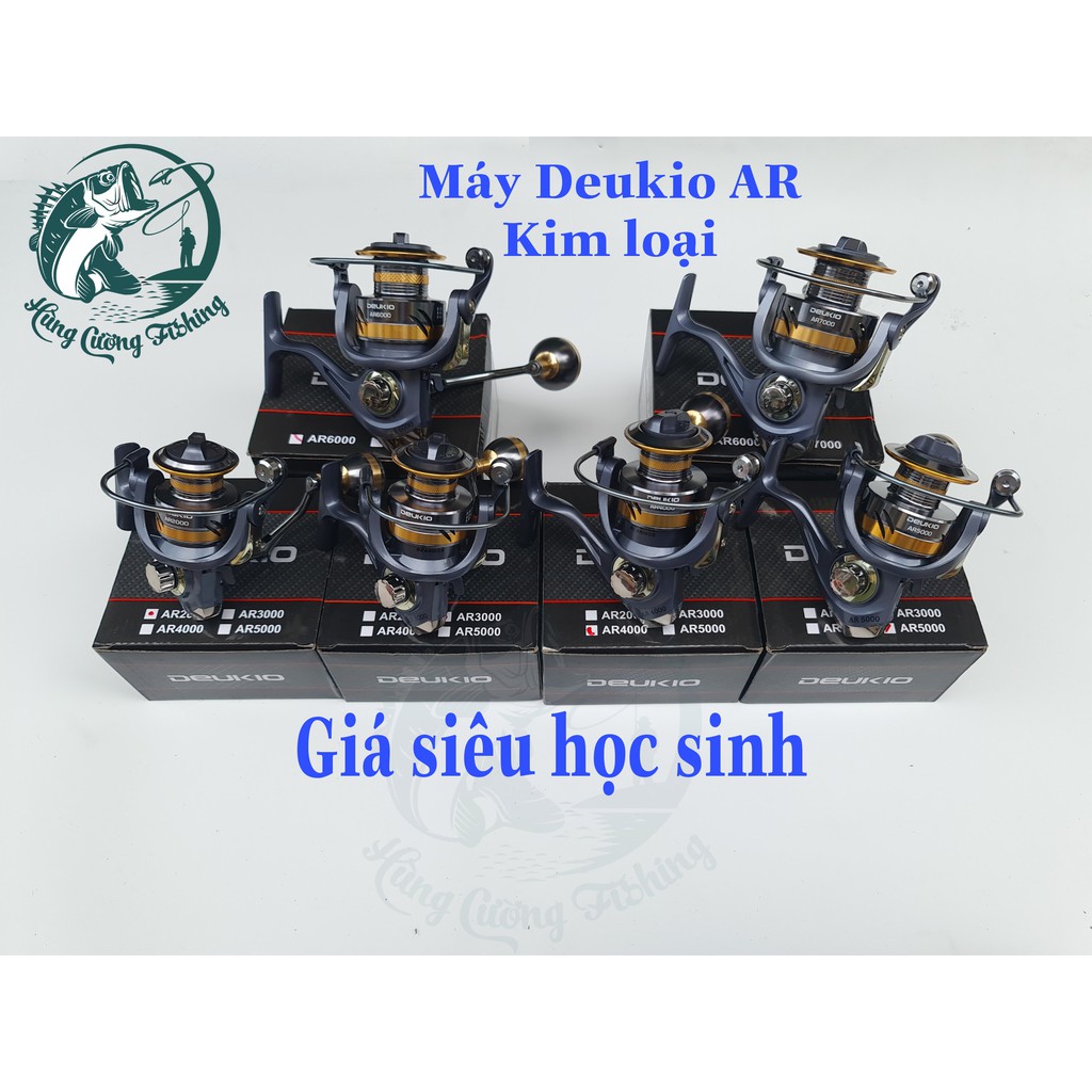 Máy Câu Cá Full Kim Loại Deukio Ar7000
