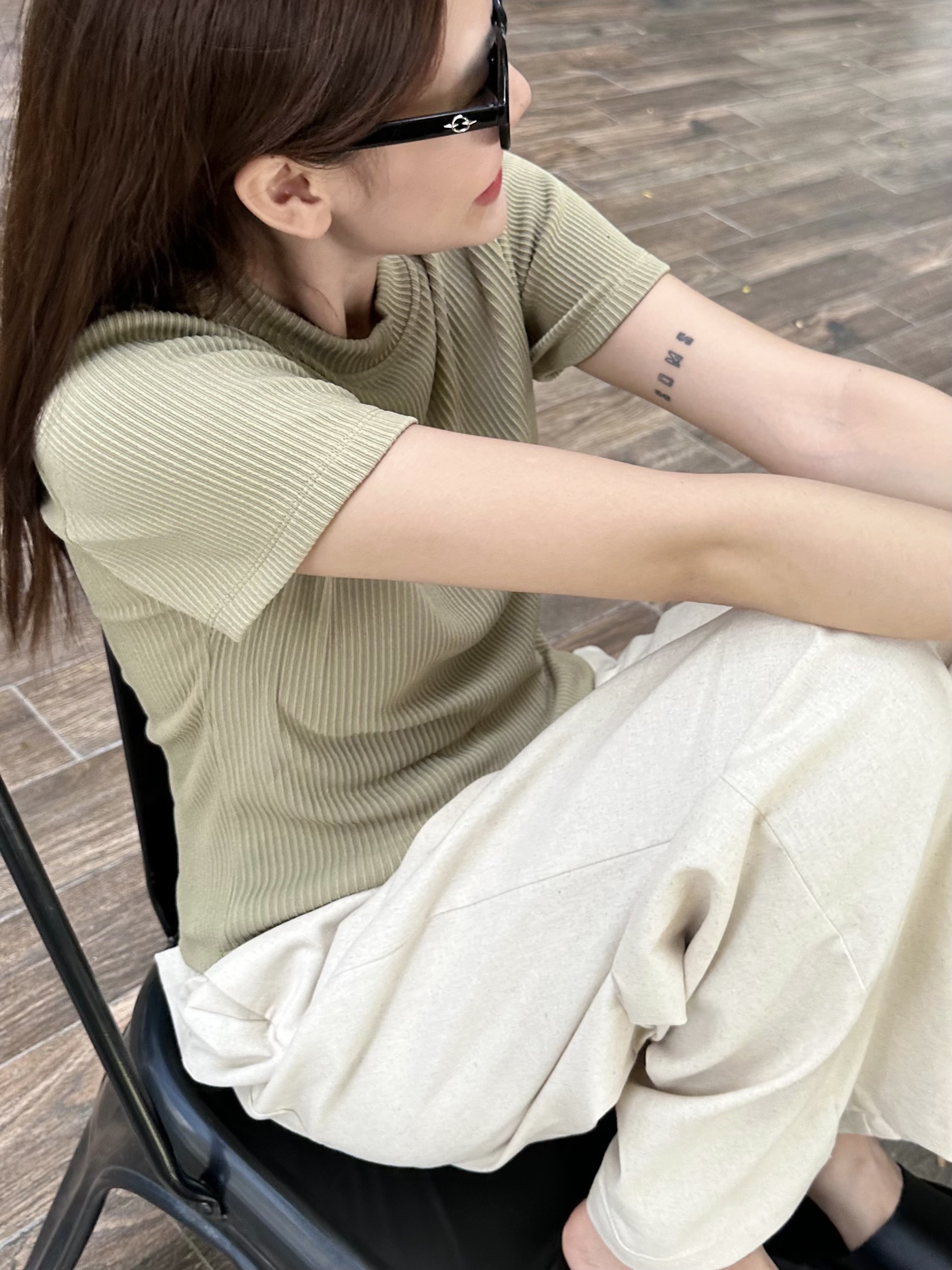 Áo thun babytee chất thun len co giãn thoải mái - Bae tee