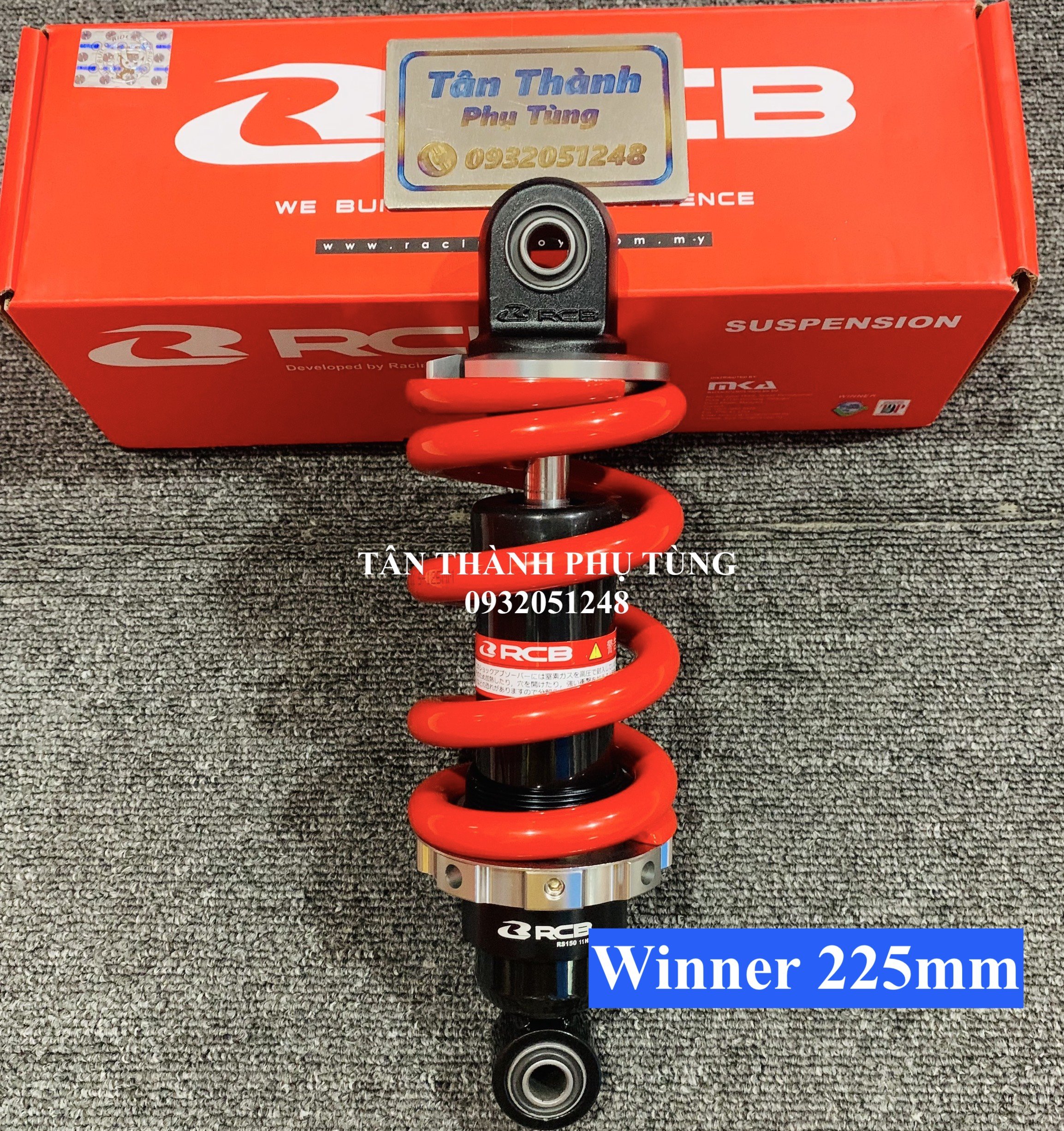 Phuộc RCB M2 Exciter 135, Exciter 150, Winner