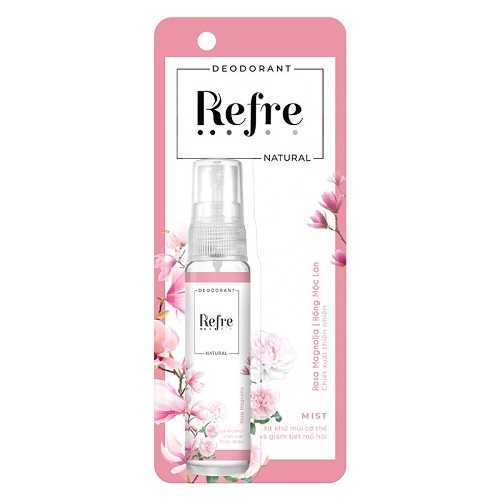 Xịt Khử Mùi Refre đủ mùi - MẪU MỚI