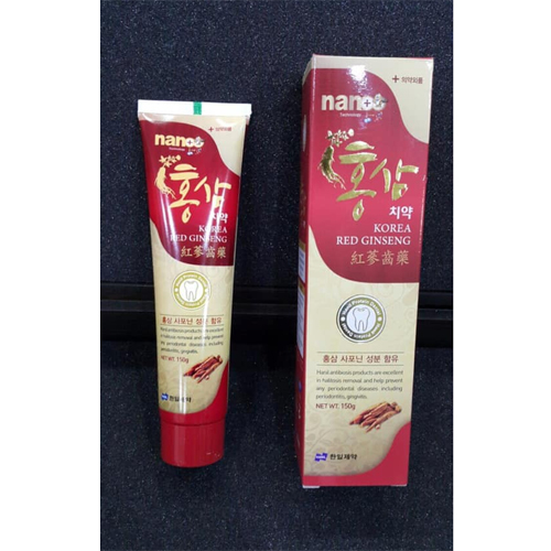 COMBO 2 HỘP KEM ĐÁNH RĂNG HỒNG SÂM (HỘP 150G)