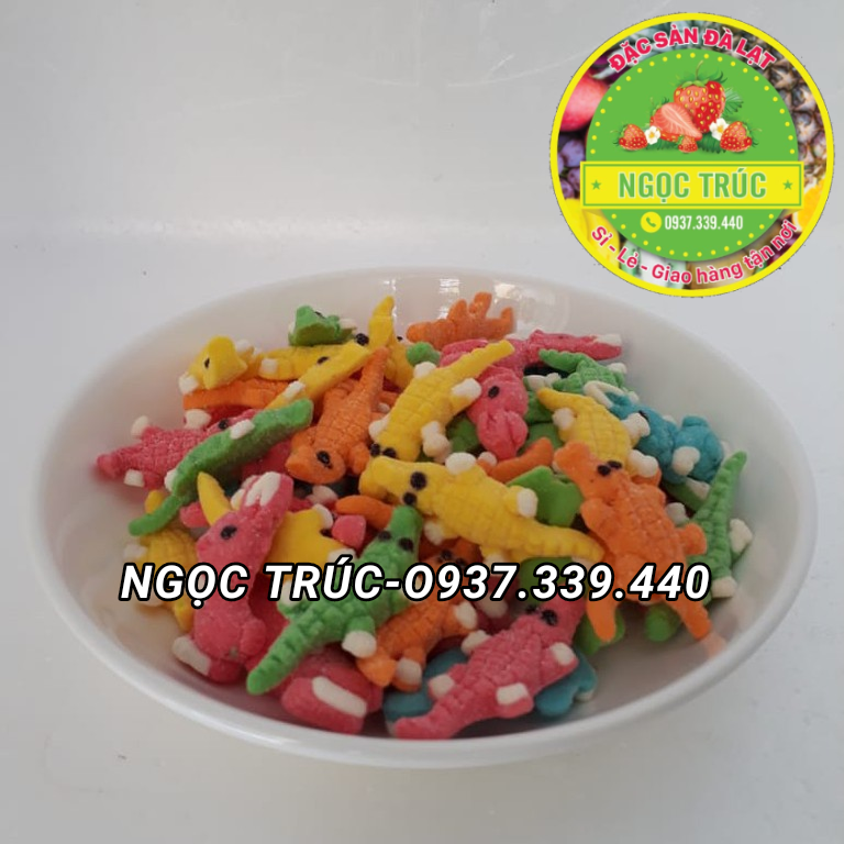 [HCM]KẸO DẺO TRÁI CÂY HÌNH THÚ -TÚI ZIP 200G