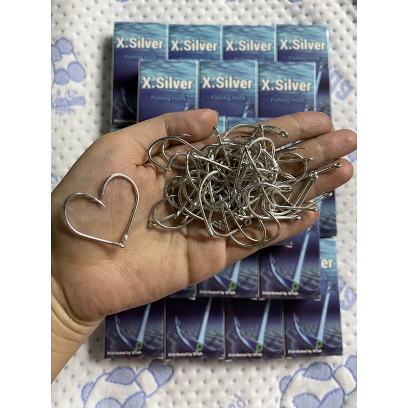 HỘP 50 LƯỠI CÂU CÁ TRA X.SILVER-LƯỠI CÂU CÁ TRA