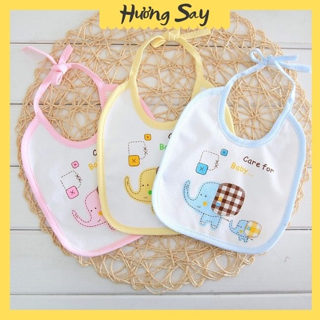 Yếm Voi buộc dây chống thấm cho bé