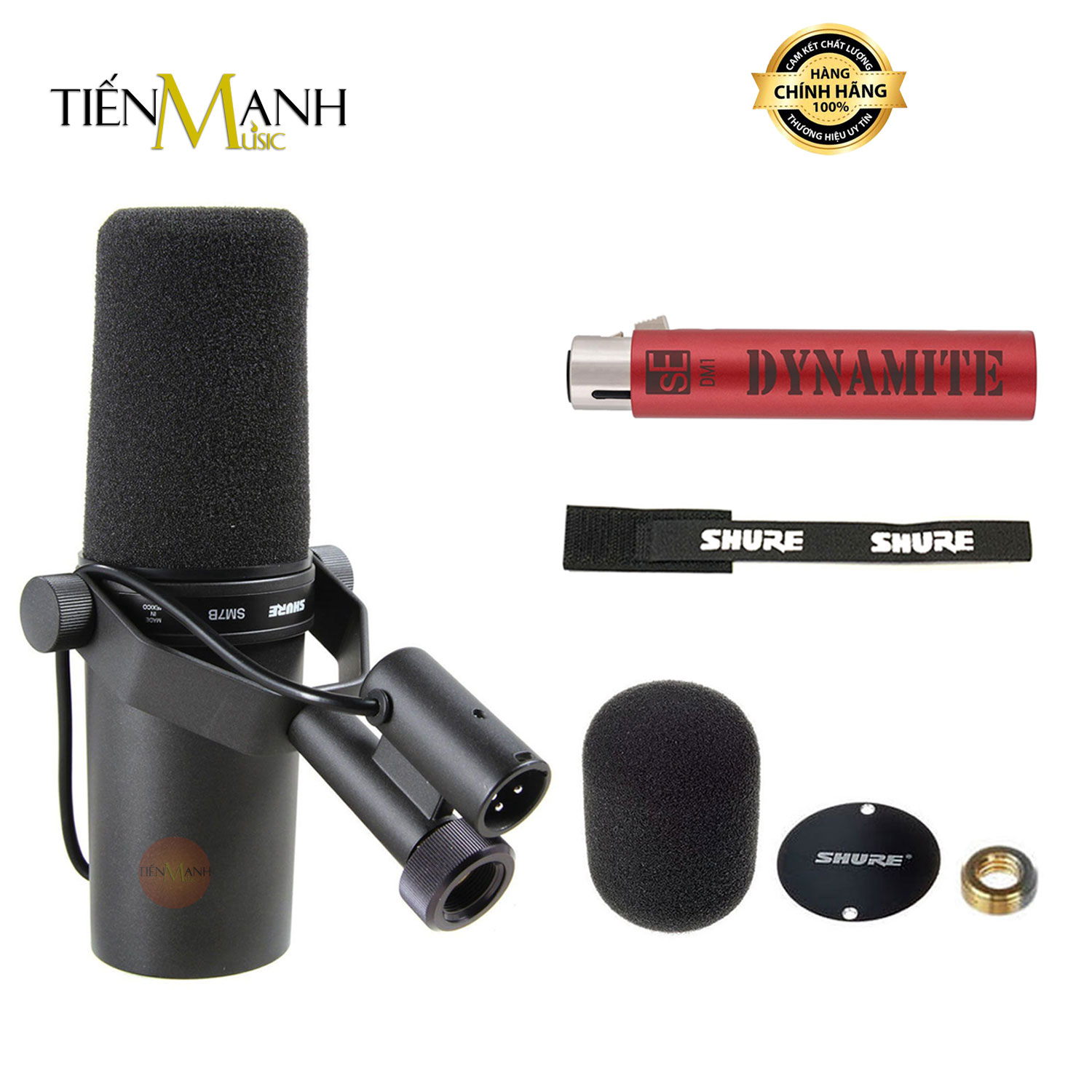[Trả góp 0%] [Chính Hãng] Combo Micro Shure SM7B, SM7dB Và Kích Âm Cho Mic Cloudlifter, Dynamite CL1, DM1, DM2 Podcast Microphone Cloud Lifter