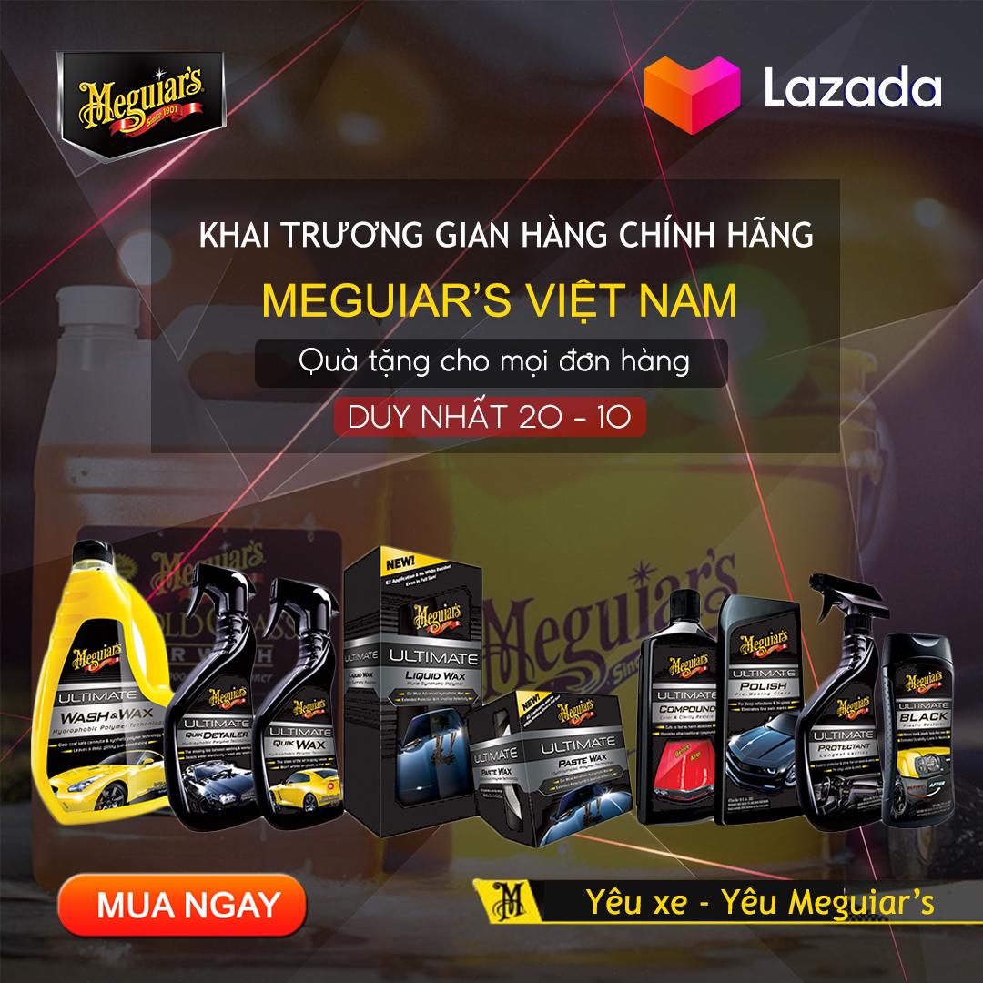 Meguiar's Combo Chăm sóc xe toàn diện G20101 (5 sản phẩm)