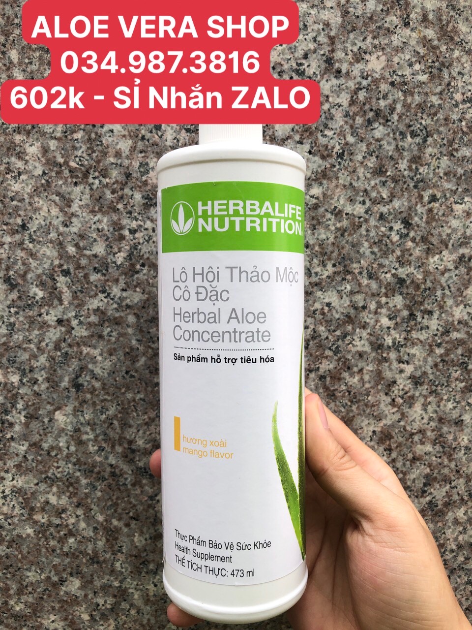 Aloe Vera Herb Concentrated Mango Flavor