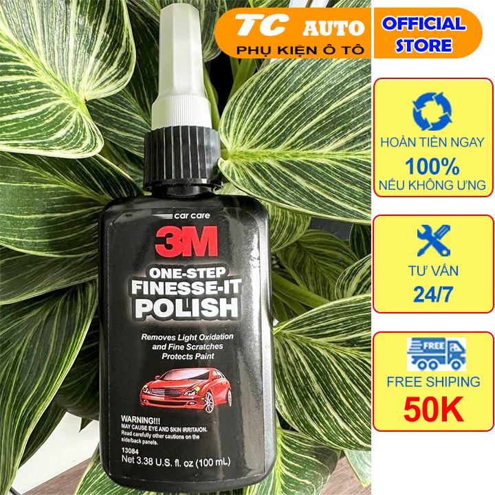 Dung dịch tẩy xước, đánh bóng sơn xe, tẩy vết ố sơn 3M - Dung tích 50ml, 100ml