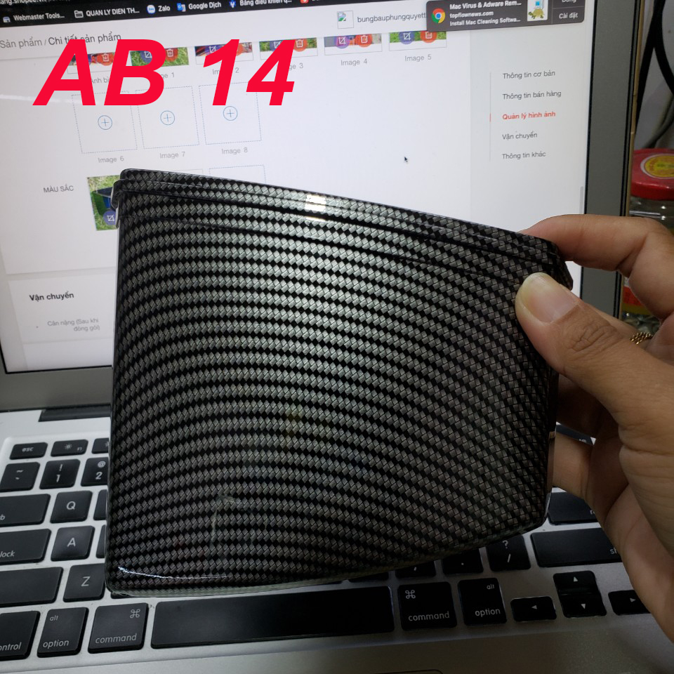 Hộc đựng đồ ab 2013 2014 2015 - carbon