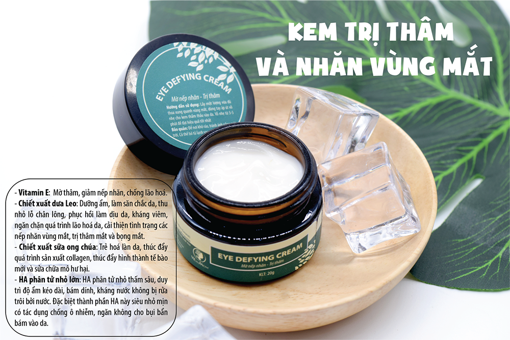 Kem Dưỡng Da Mắt, Chống Thâm Sạm Wonmom 20g