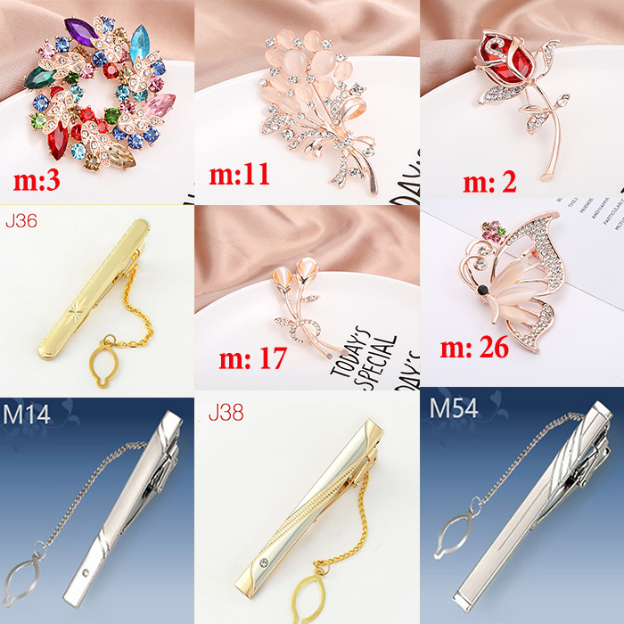 [HCM]Kẹp cà vạt  - rkm54