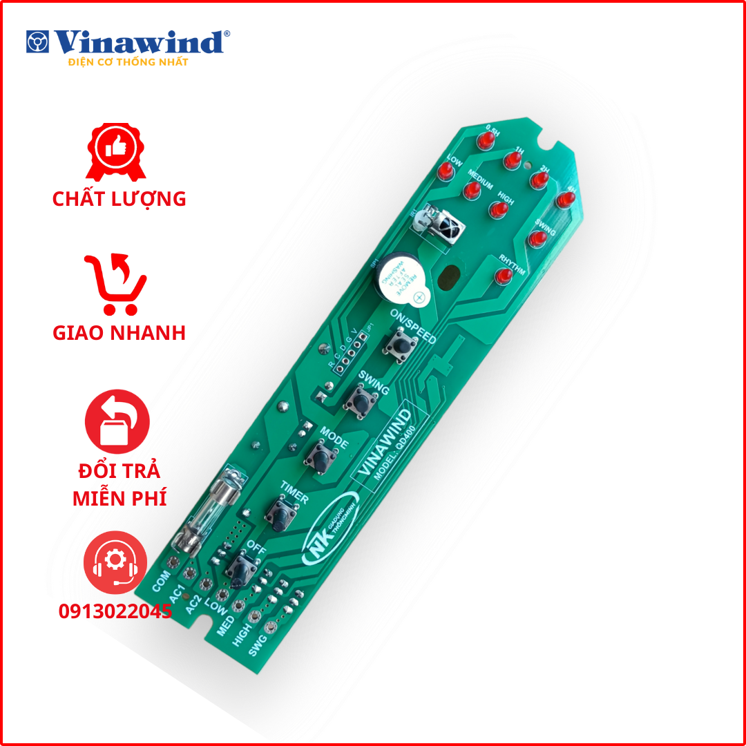 Mạch quạt CÂY Vinawind - Điện cơ thống nhất