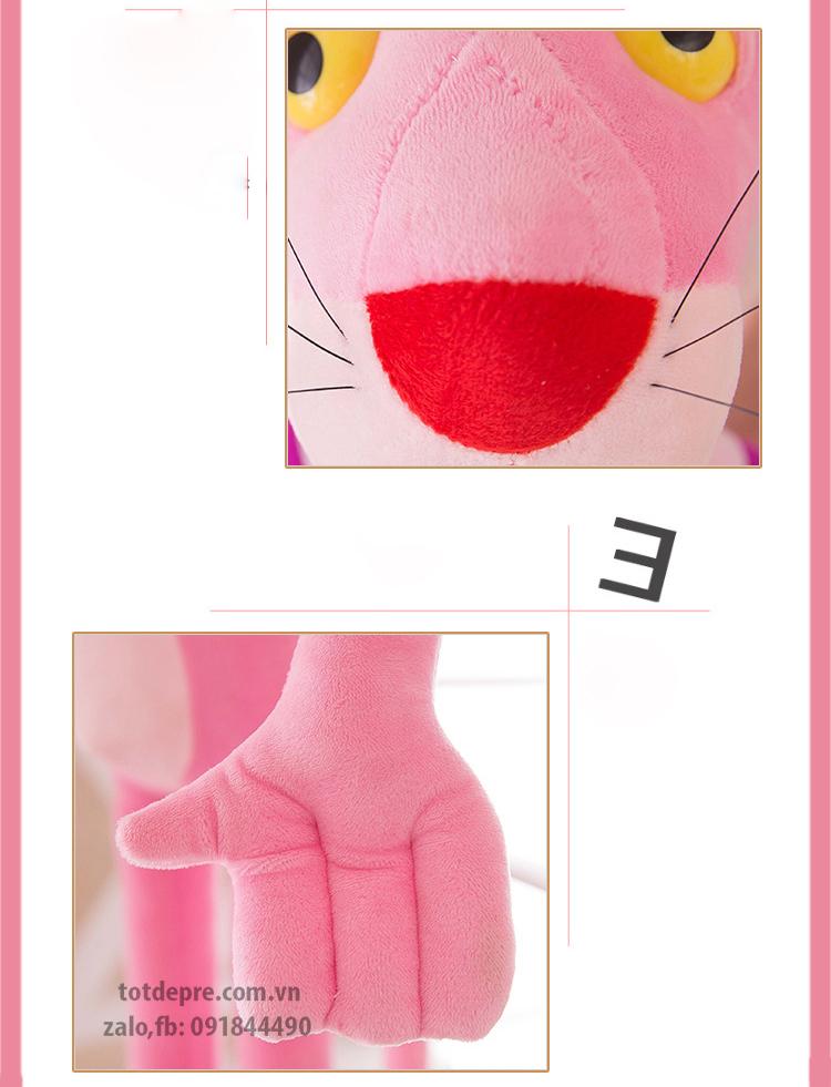 Báo Hồng Pink Panther 75cm