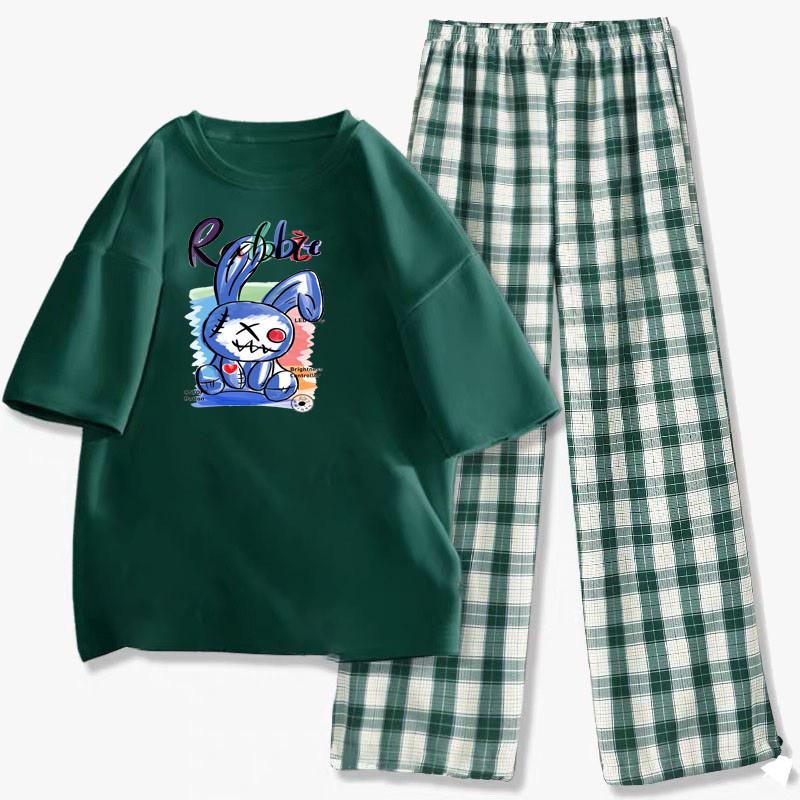 sét áo phông thỏ mắt XO Cổ tròn chất Cotton