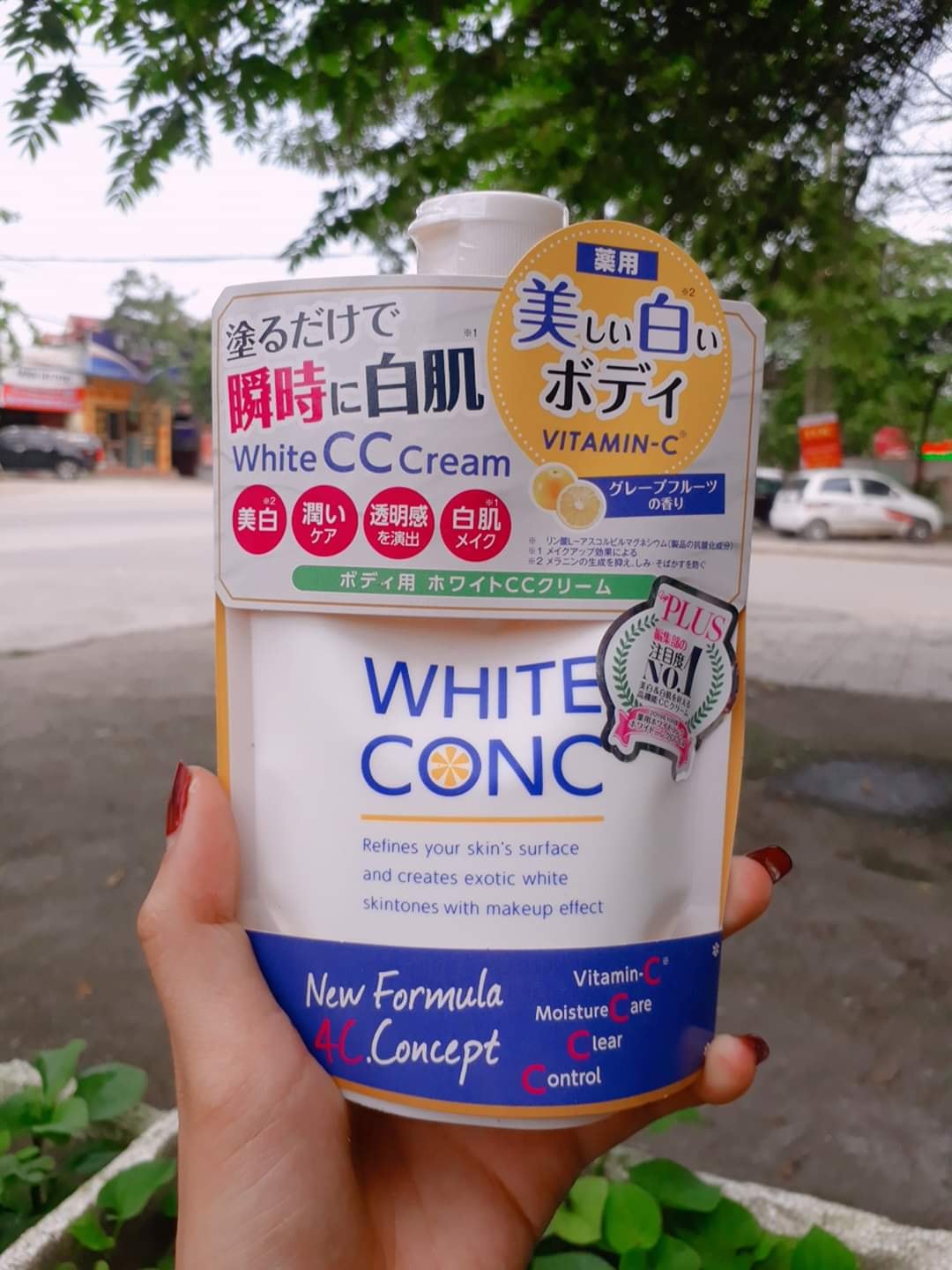 Ủ TRẮNG BODY WHITE CONC NHẬT BẢN