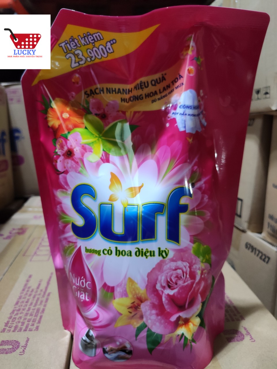 [HCM] Túi Nước Giặt Surf 3,3kg Hương Sương Ban Mai