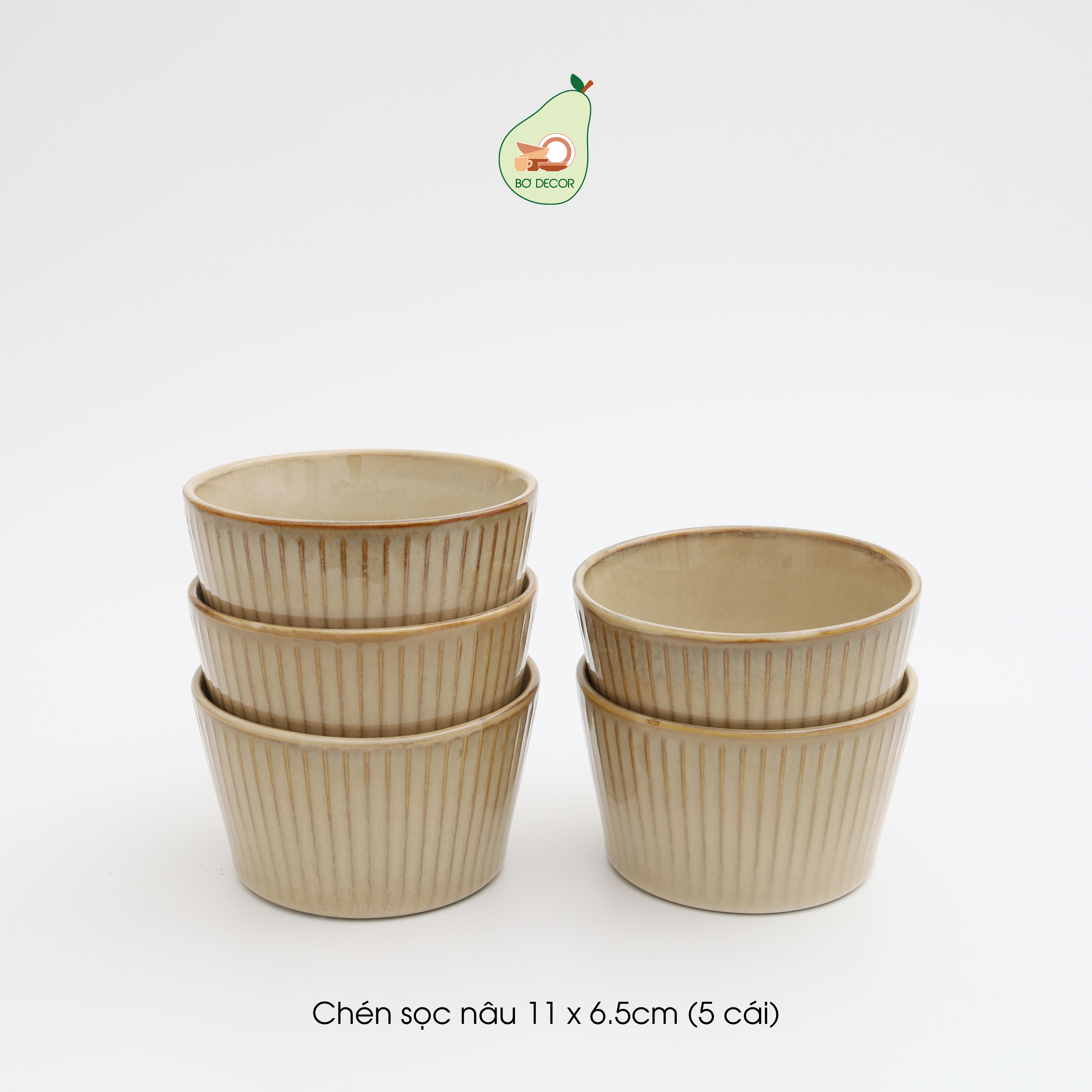 Chén sọc phong cách Nhật Bản