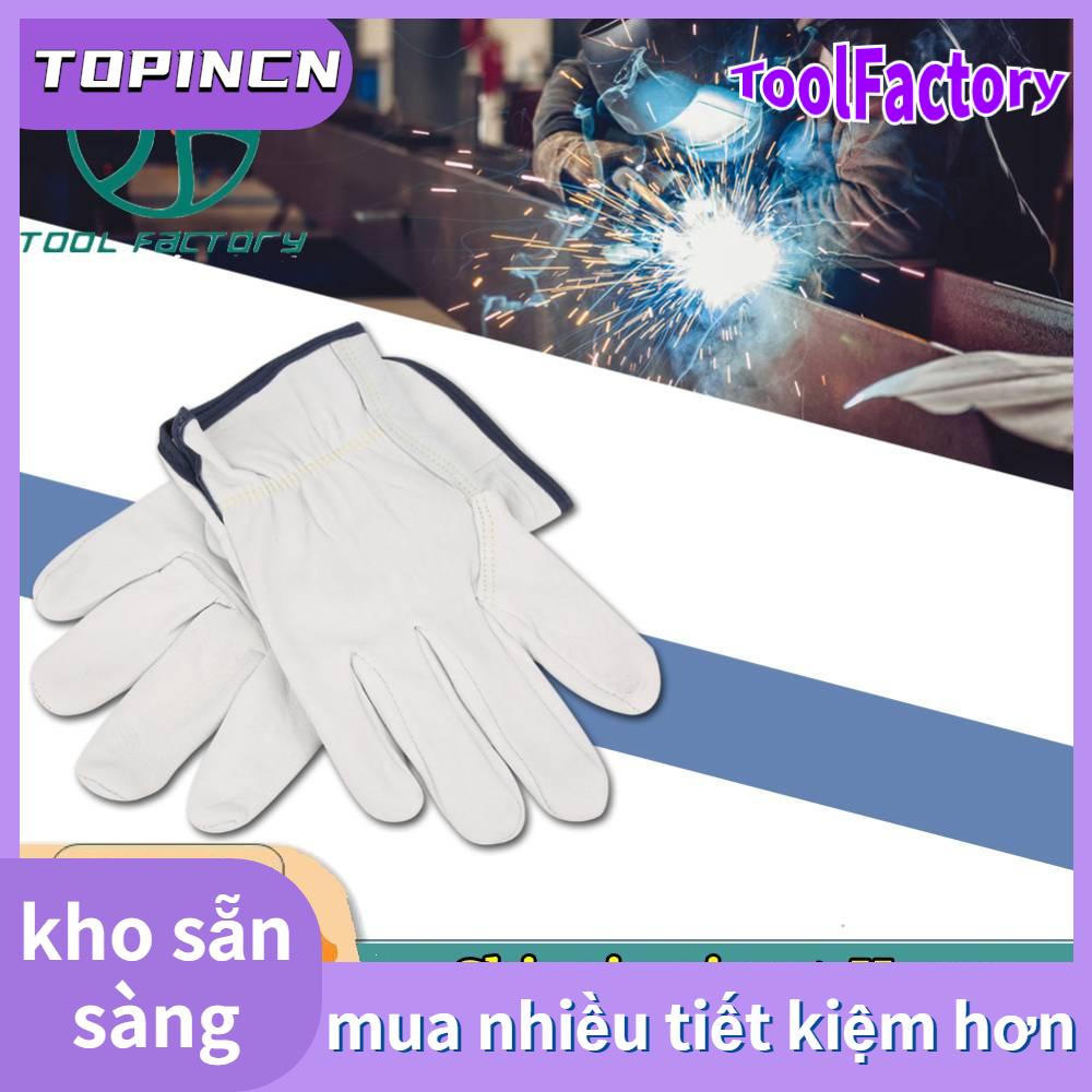 Super Soft Fire Resistant Grain Sheepskin gloves TIG Welding Glove