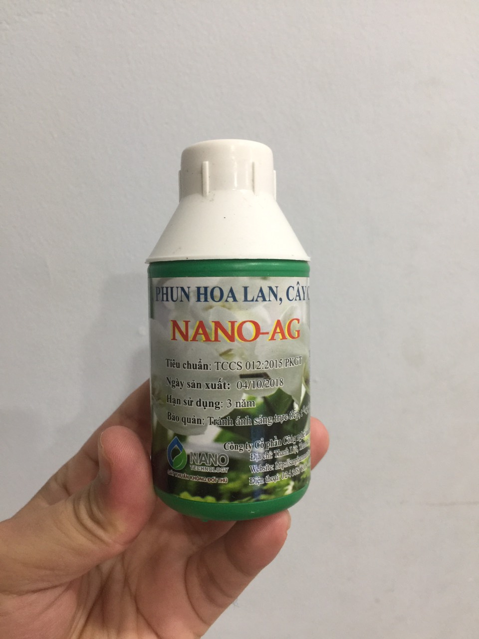 Dung dịch chống thối nano bạc ag 100ml