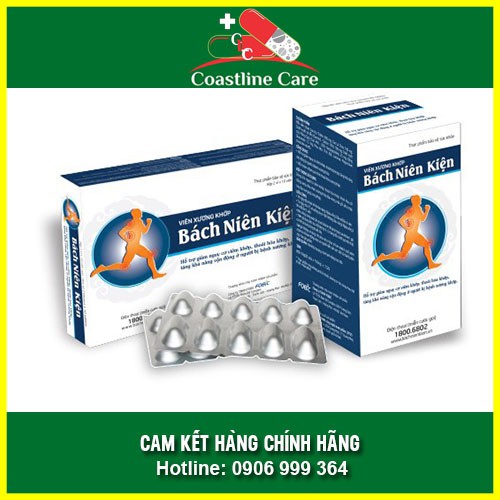 Bách Niên Kiện Hộp 80 viên Giúp Giảm Viêm & Đau Nhức Xương Khớp