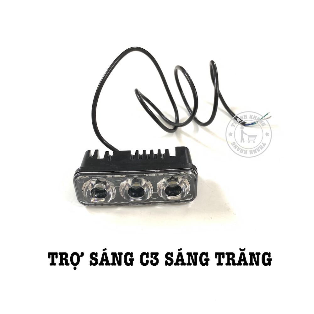 ĐÈN TRỢ SÁNG C3 3 LED SIÊU SÁNG