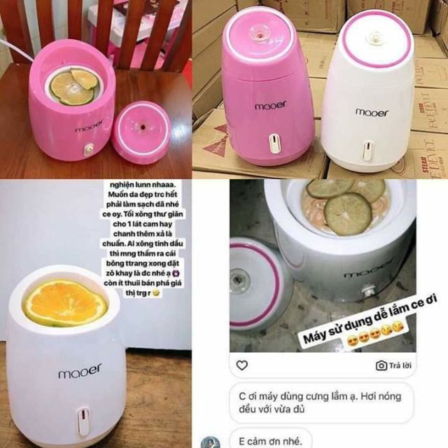 Máy xông mặt hoa quả Maoer