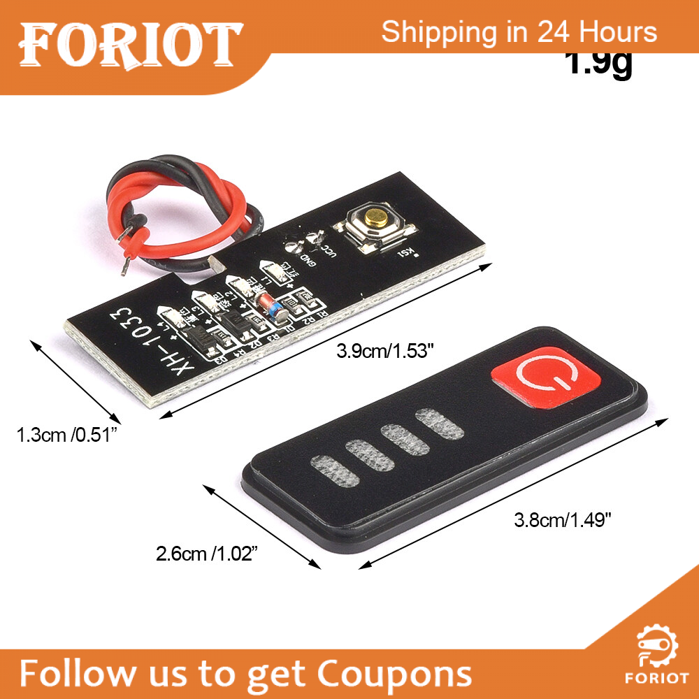 Foriot 5S 18V 21V Battery Capacity Indicator Module with Power Display and Battery Shell Battery Level Indicator Tester LED Display for 5S
