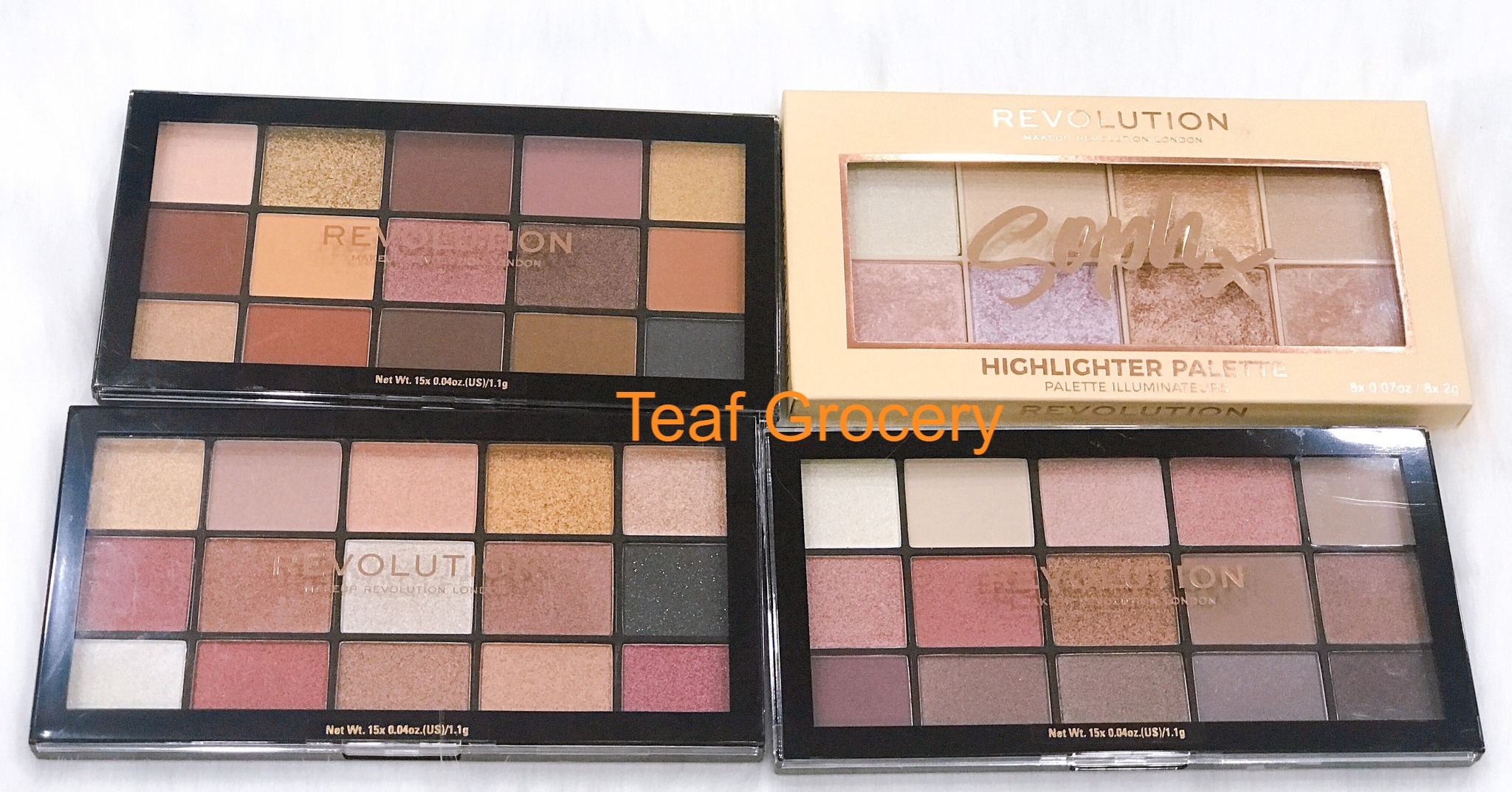 Bảng phấn mắt trang điểm _ Makeup Revolution London Reloaded Affection