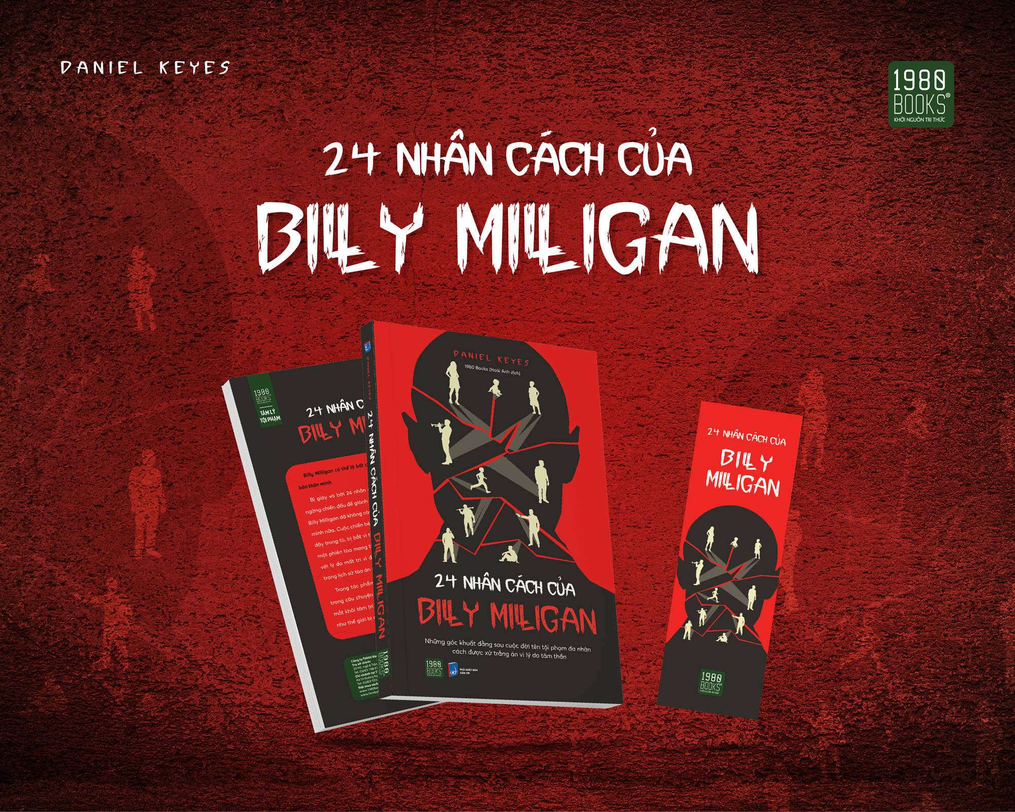 Sách - 24 Nhân cách của Billy Milligan - Daniel Keyes ( 1980Books HCM )