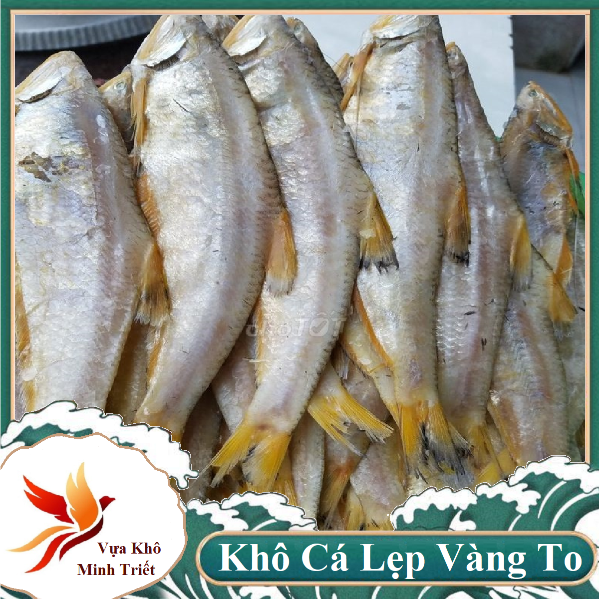 Khô Cá Lẹp Vàng Đặc Sản Vàng Cà Mau-Vựa Khô Minh Triết