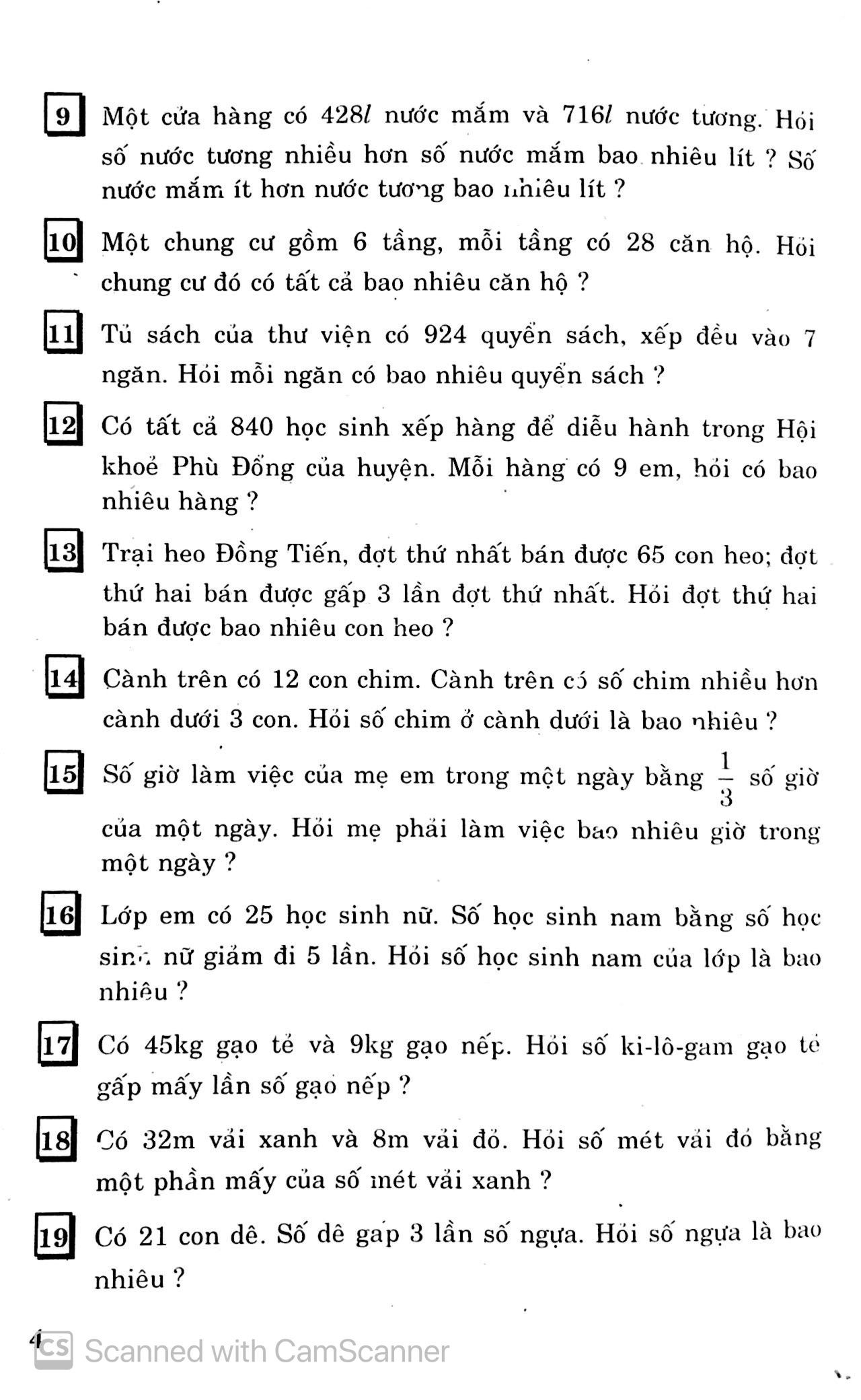 Sách Fahasa - Các Bài Toán Đố 4