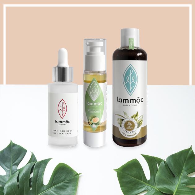 Bộ sản phẩm Tóc Rạng Rỡ - Lam Mộc
