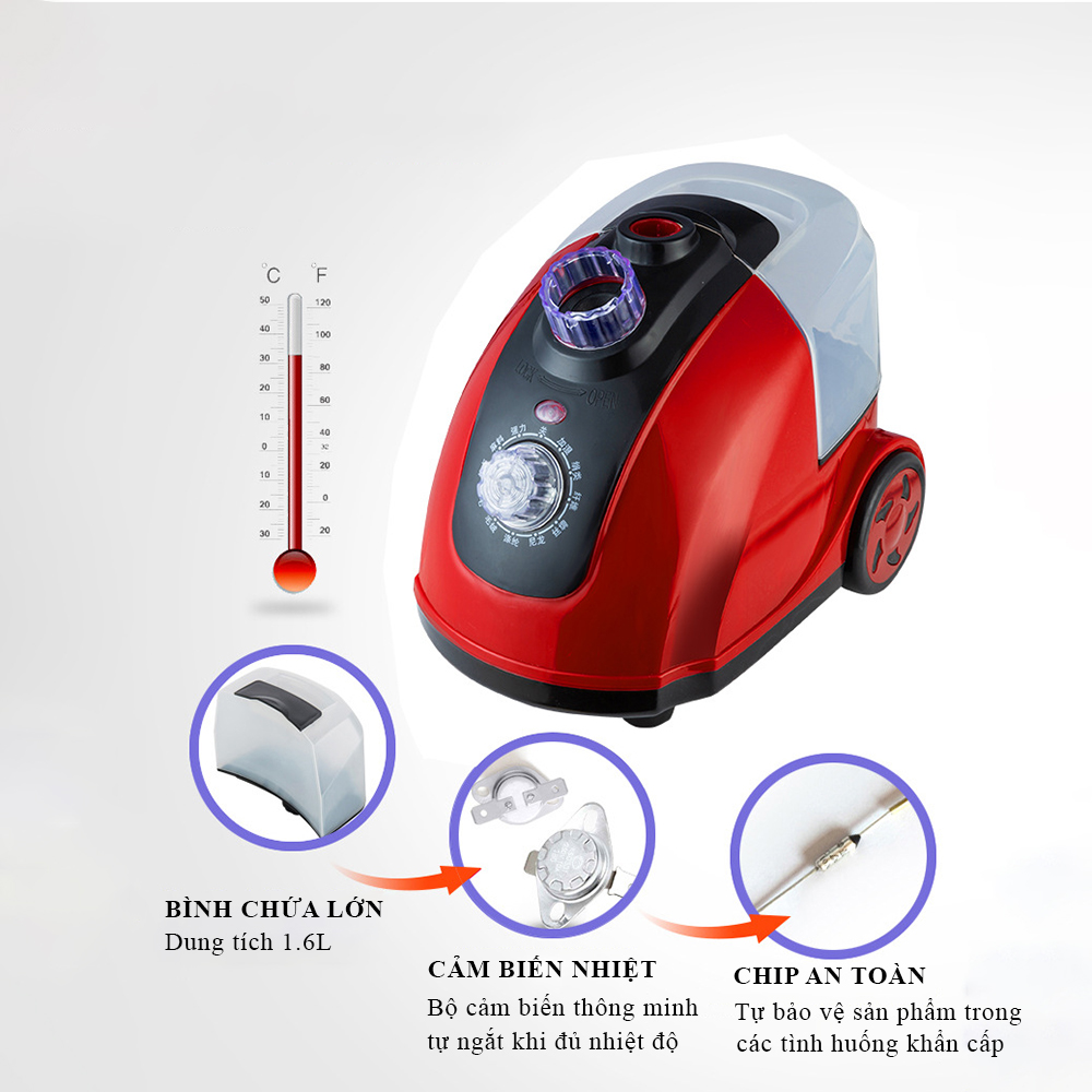( Mẫu Mới 2023 ) Bàn ủi đứng Hơi nước Bàn Ủi Hơi Nước, Bàn Ủi Cầm tay, Bàn Là Hơi Nước Cầm Tay , Bàn Ủi lướt êm trên mọi bề mặt vải, Tiện Dụng Cho Mọi Gia Đình, Bảo Hành Uy Tín 1 Năm.