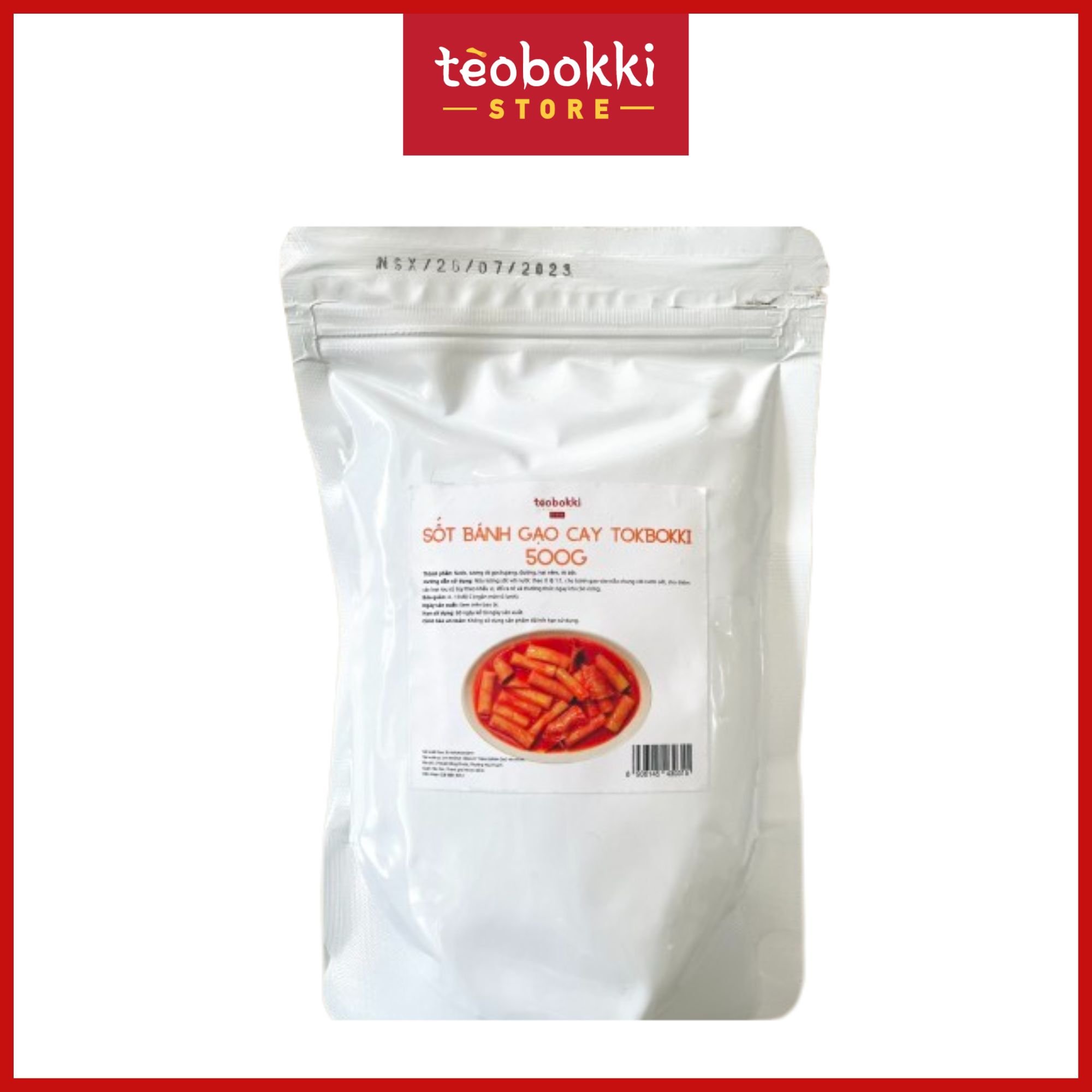 Sốt nấu tokbokki 500g - 1kg