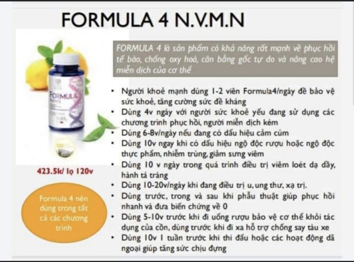 Thực phẩm bảo vệ sức khỏe Novomin