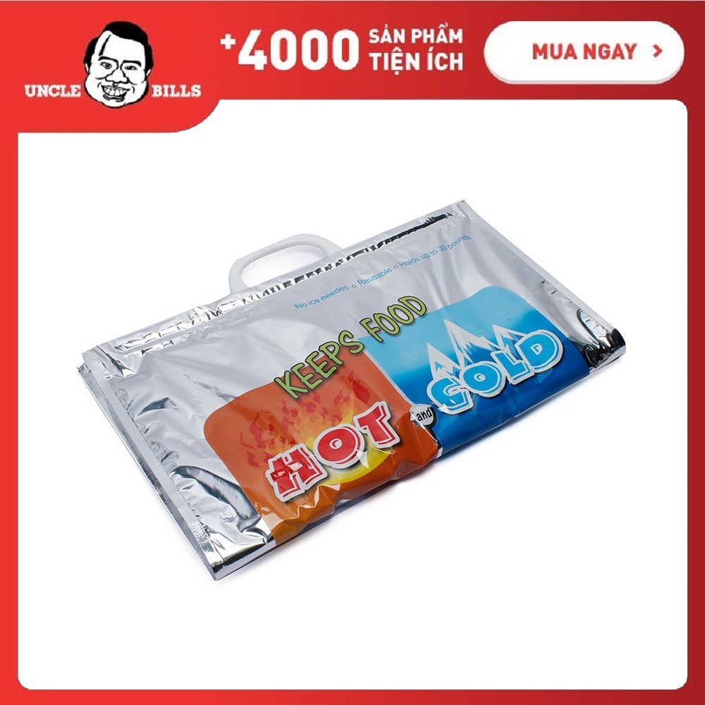 Túi Lá Nóng Lạnh 41x49cm UBL OB0068 (bạc)