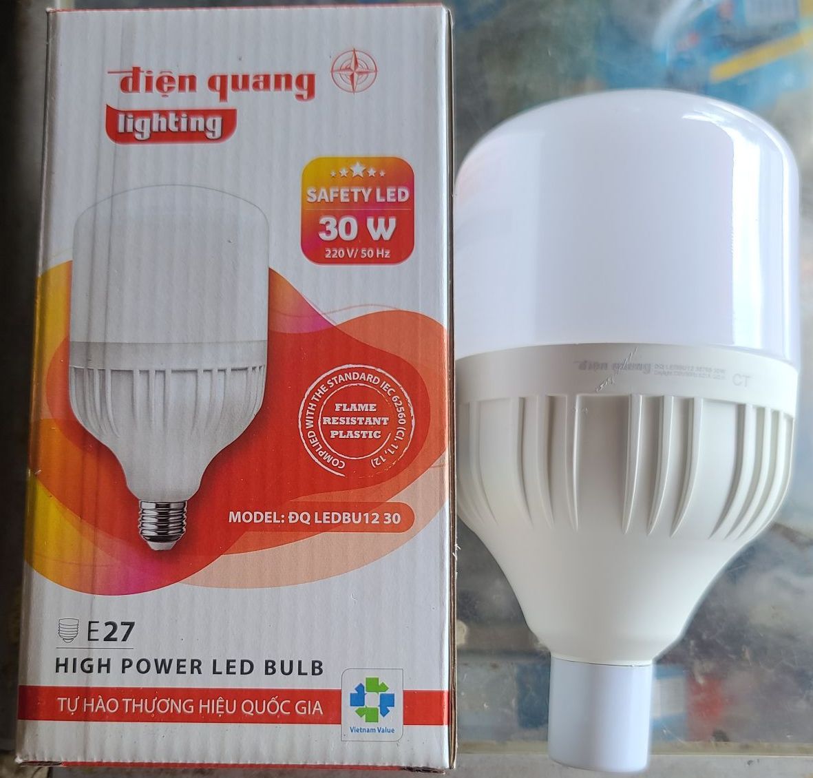 Bóng đèn led bulb Điện Quang 30W chính hãng
