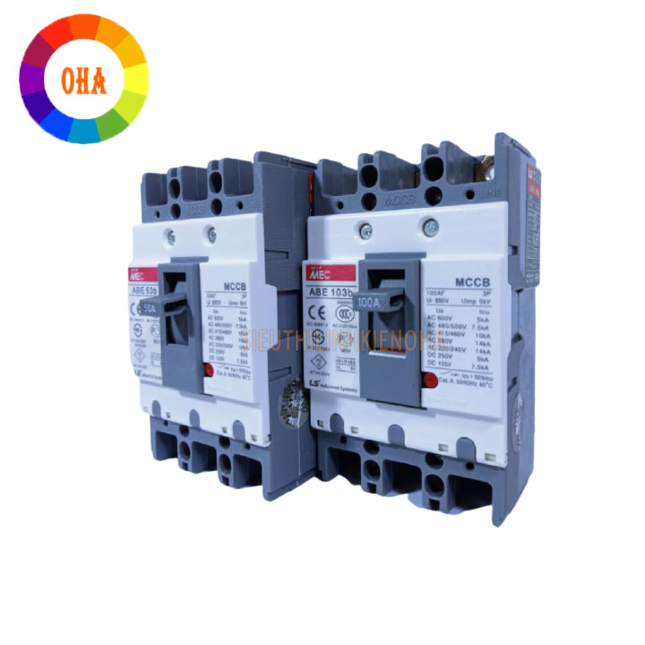 Aptomat 3 Pha LS - MCCB LS 3 Pha ABE 20A~100A