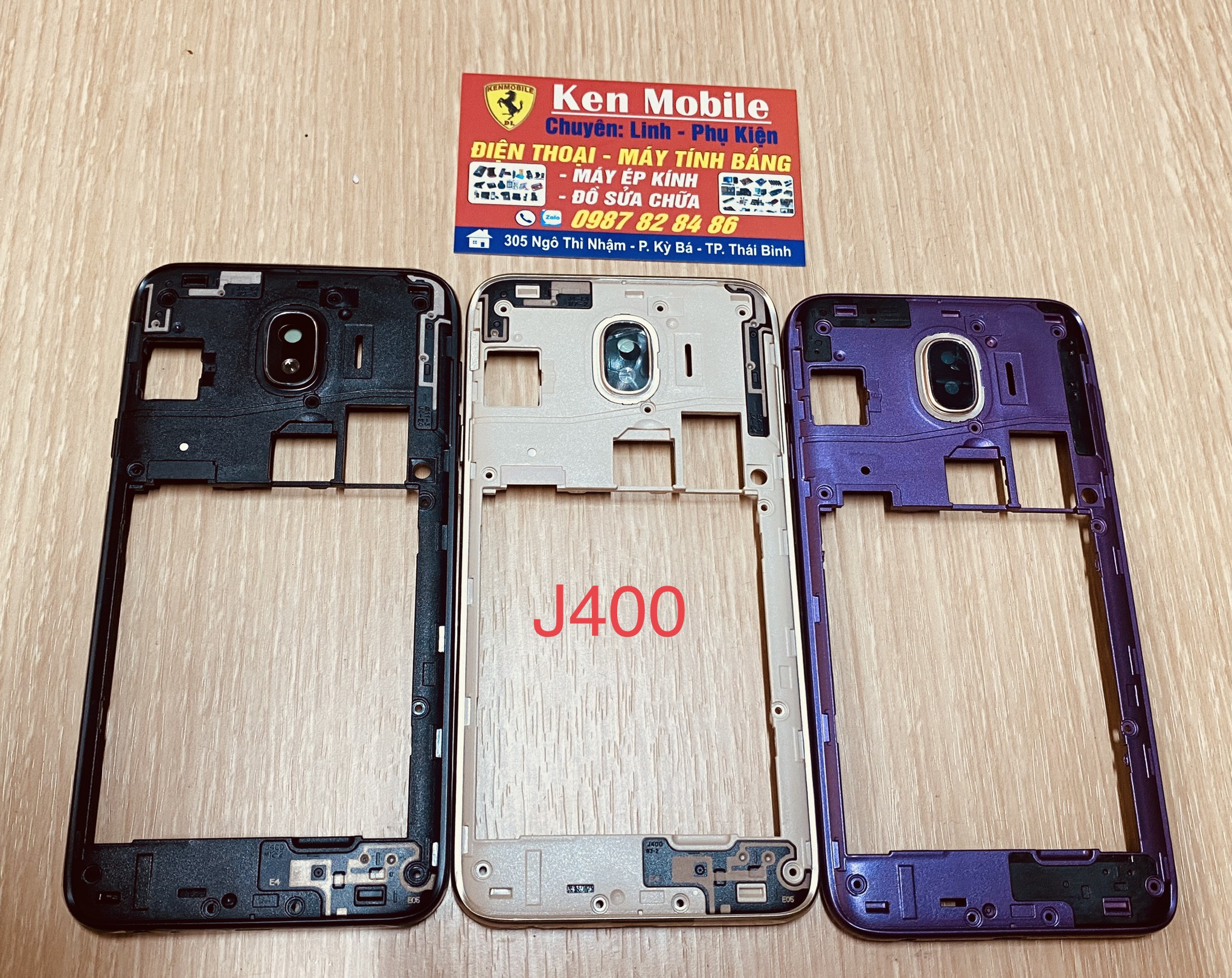 Bo viền - nắp lưng - khung xương đỡ màn samsung galaxy j4 / j400 / j4 2018