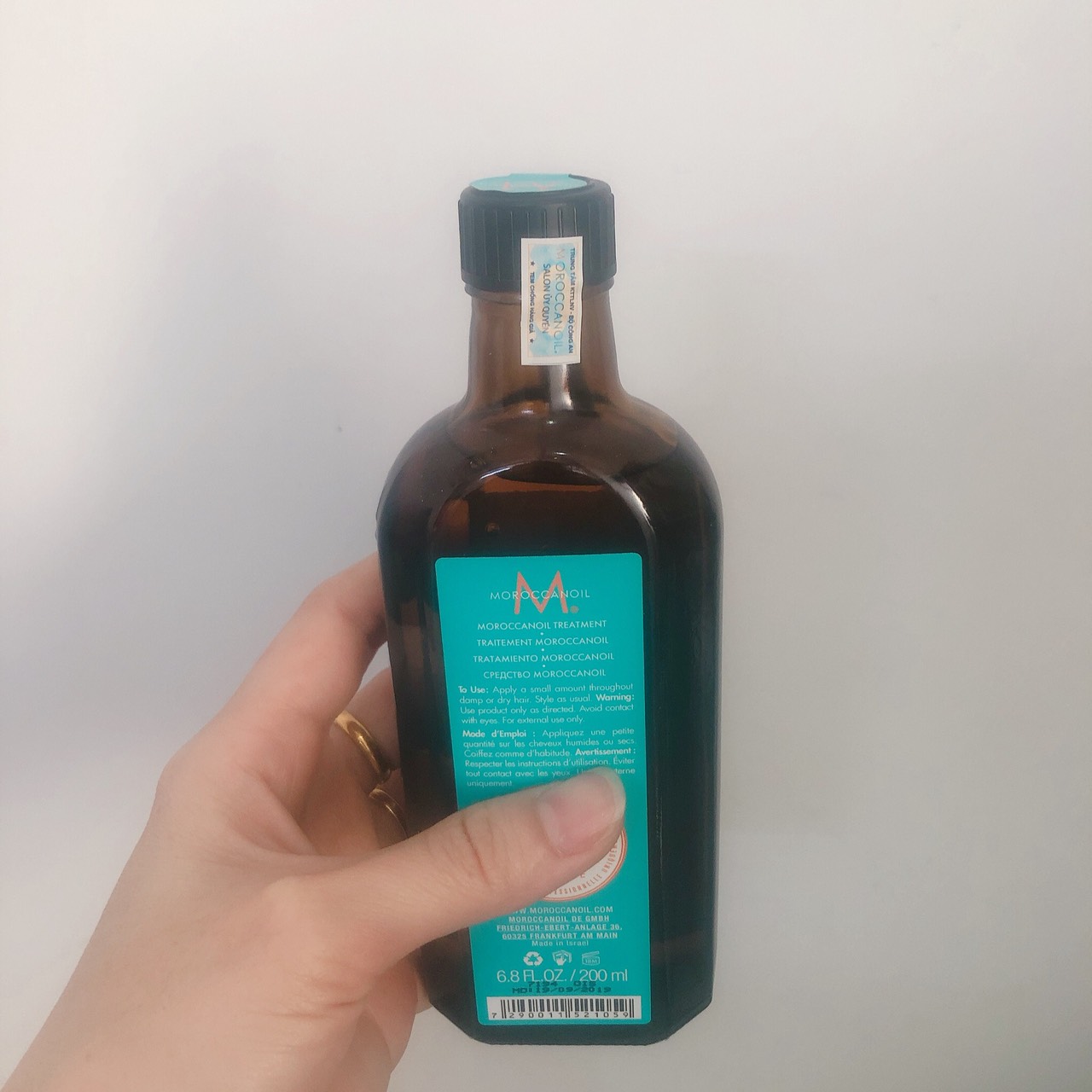 [+Tặng mũ trùm]TINH DẦU DƯỠNG TÓC MOROCCANOIL TREATMENT 200ML