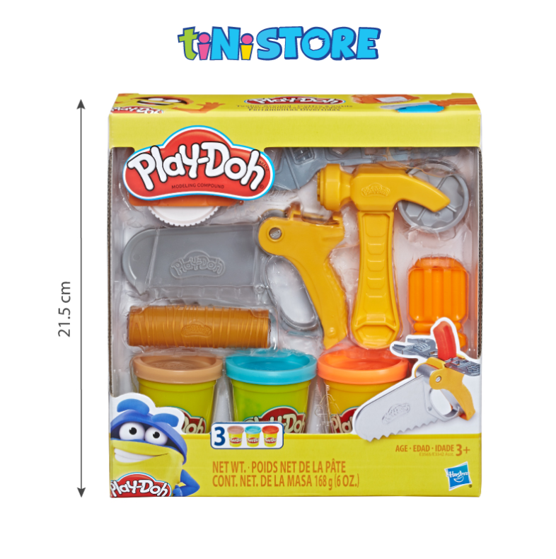 Bộ đồ chơi Hasbro đất nặn dụng cụ sửa chữa Play Doh E3565
