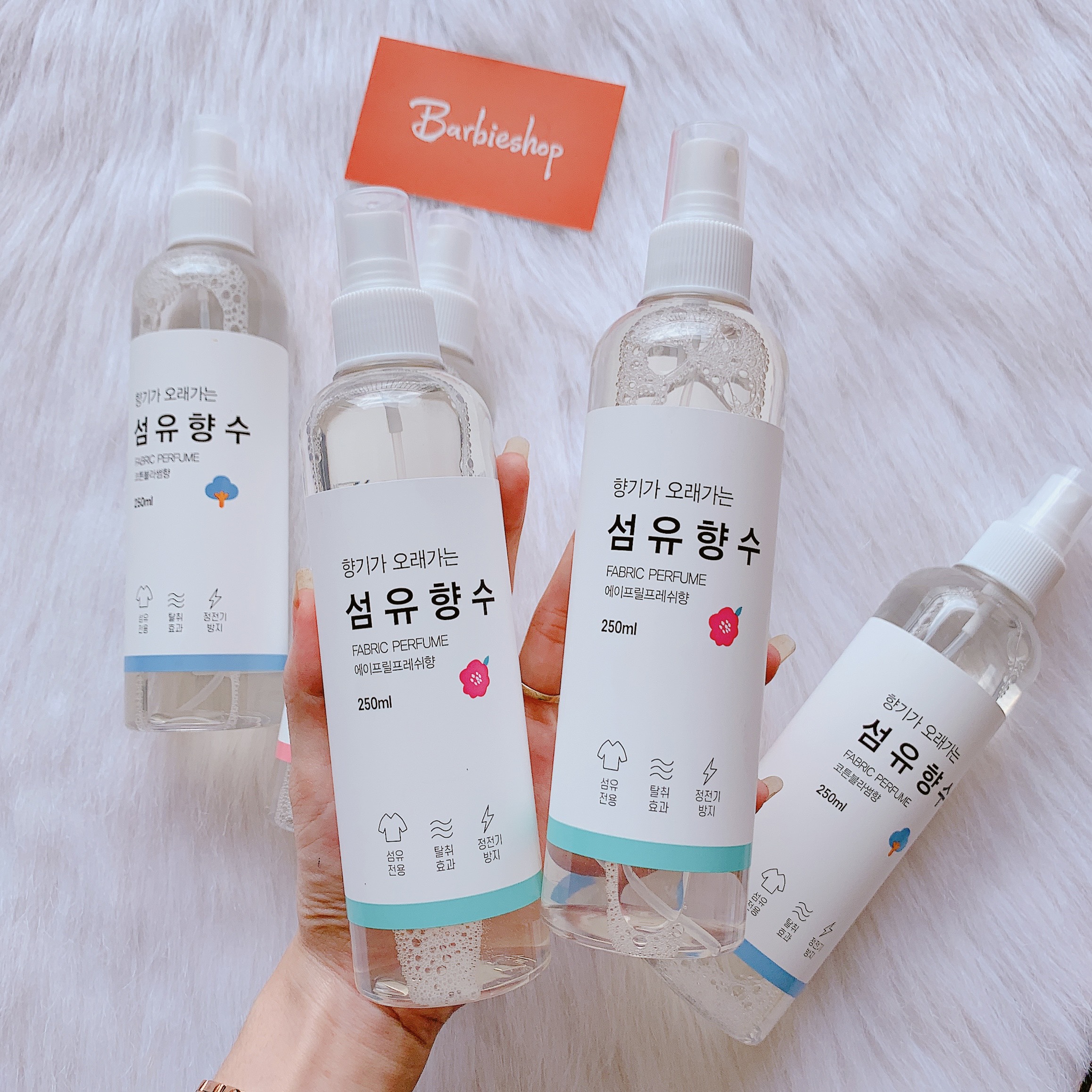 Xịt Thơm Quần Áo Fabric Perfume Hàn Quốc [250ml]