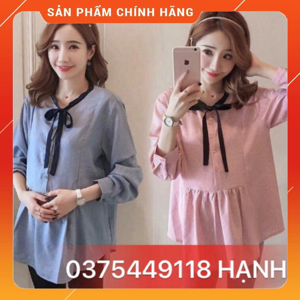 [40-70KG] Áo bầu SƠ MI dài tay M1 [HÀNG CHUẨN LOẠI 1]