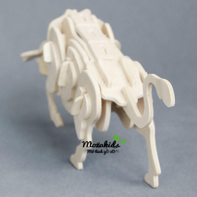 Mô hình lắp ráp gỗ 3D ĐV01 Con Trâu Lazadavn #18 Mô hình lắp ráp gỗ 3D ĐV01 Con Trâu Lazadavn