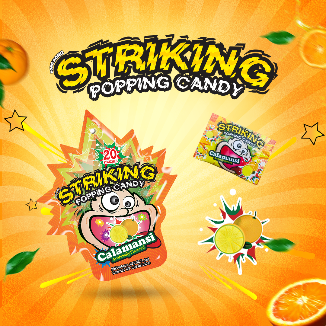 Striking Popping Candy Calamansi