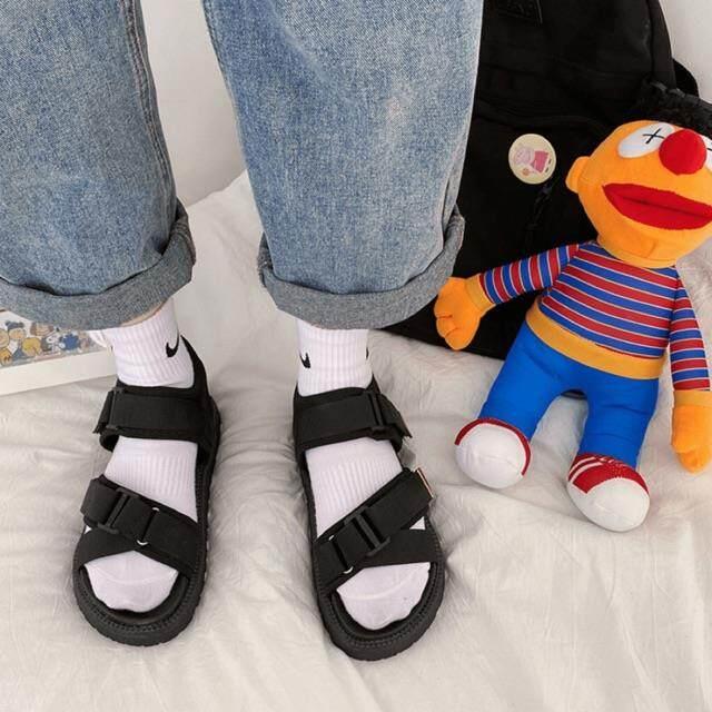 TÍNH ULZZANG CÁ G982 SANDAL ĐEN CHÉO 2022 QUAI