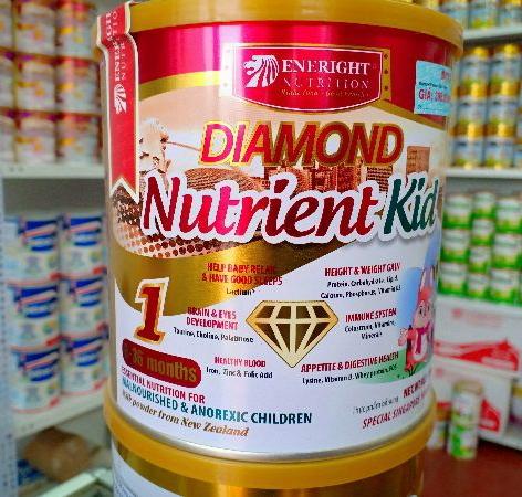 sữa bột diamond nutrient kid 700g6-36 tháng date 2024