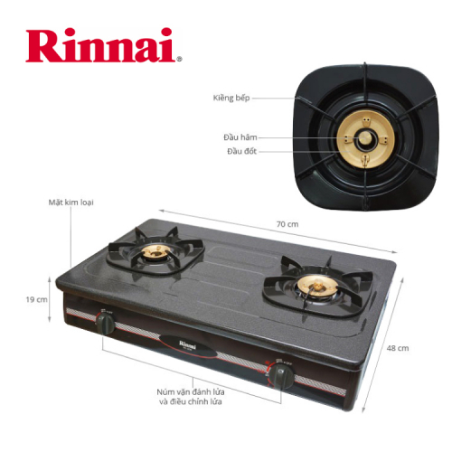 [HCM]Bộ sen chia lửa đa năng sử dụng cho bếp Rinnai ( vàng )